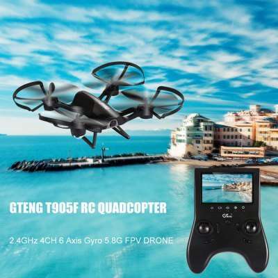 CRAZY SALE!!!! DRONE Super FPV Quadcopter T905F RC Racing Quadcopter  -  BLACK