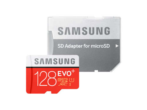 Samsung 128GB Evo Plus Memory Card with SD Adapter - Original Samsung Product