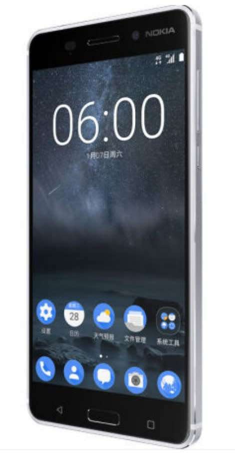 Nokia 6 (2017) - 32GB - Color Silver - Single Sim - Local Stock