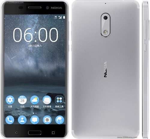 Nokia 6 (2017) - 32GB - Color Silver - Single Sim - Local Stock