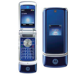 Motorola - Moto KRZR K1 - Color Cosmic Blue - Brand New