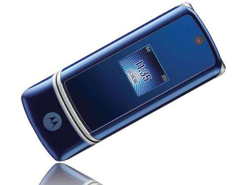 Motorola - Moto KRZR K1 - Color Cosmic Blue - Brand New - Stock On Hand