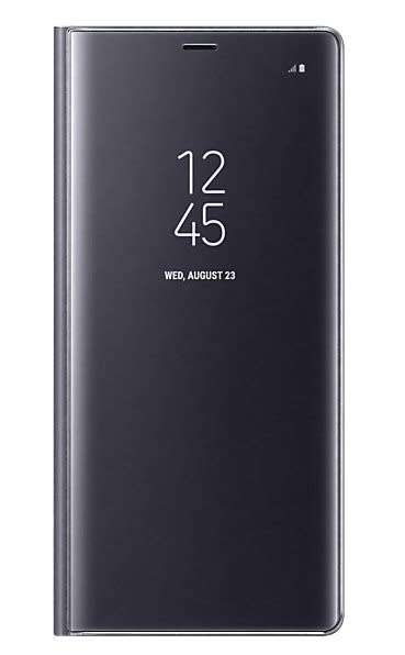Samsung Galaxy Note 8 (EF-ZN950) Clear View Standing Cover (Orchid Gray) - Original Samsung Product