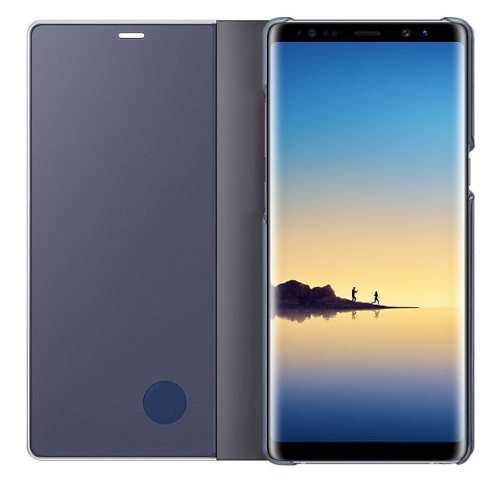 Samsung Galaxy Note 8 (EF-ZN950) Clear View Standing Cover (Orchid Gray) - Original Samsung Product