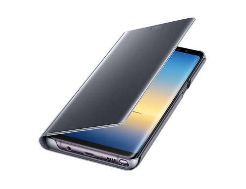 Samsung Galaxy Note 8 (EF-ZN950) Clear View Standing Cover (Orchid Gray) - Original Samsung Product