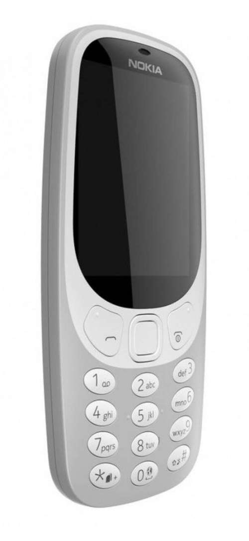 Nokia 3310 (2017)  - Dual Sim - Colour Grey - New Original - Import Stock - Stock On Hand