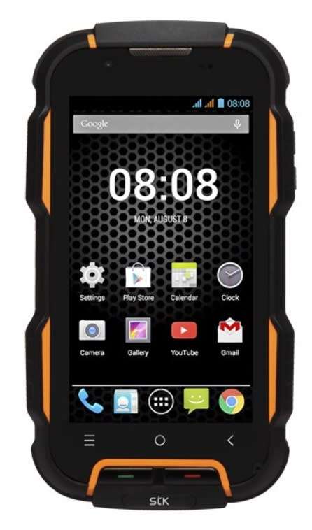 STK - Titan 600 Evo - Rugged Phone - Dual Sim - Color Orange Black - Import Stock - Stock On Hand