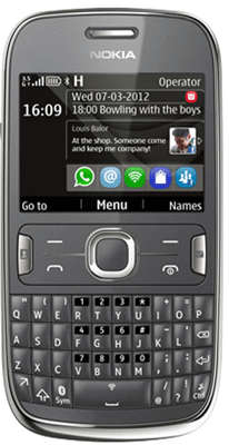 Nokia Asha 302 - Color Dark Grey - Local Stock - Brand New - Stock On Hand