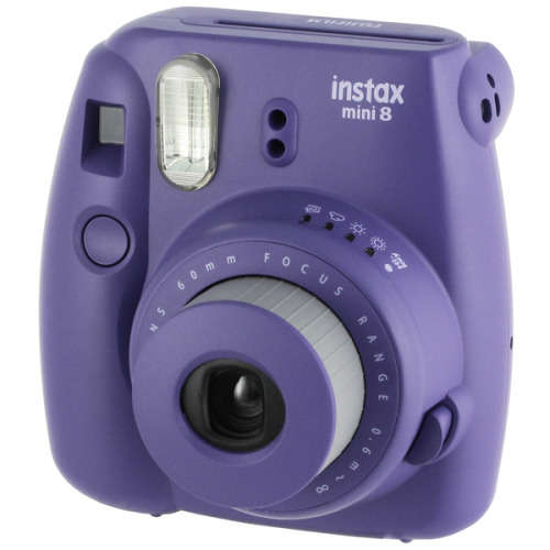 FujiFilm Instax Mini 8 (Instant Camera) - Color Grape - Brand New - Stock On Hand