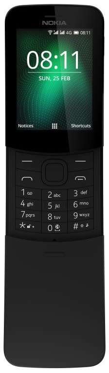 Nokia 8810 4G - Color Black - Local Stock - Limited Stock