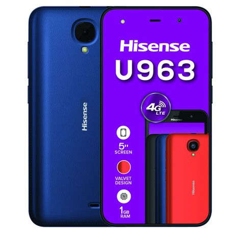 Hisense U963 4G LTE 8GB Dual Sim Blue