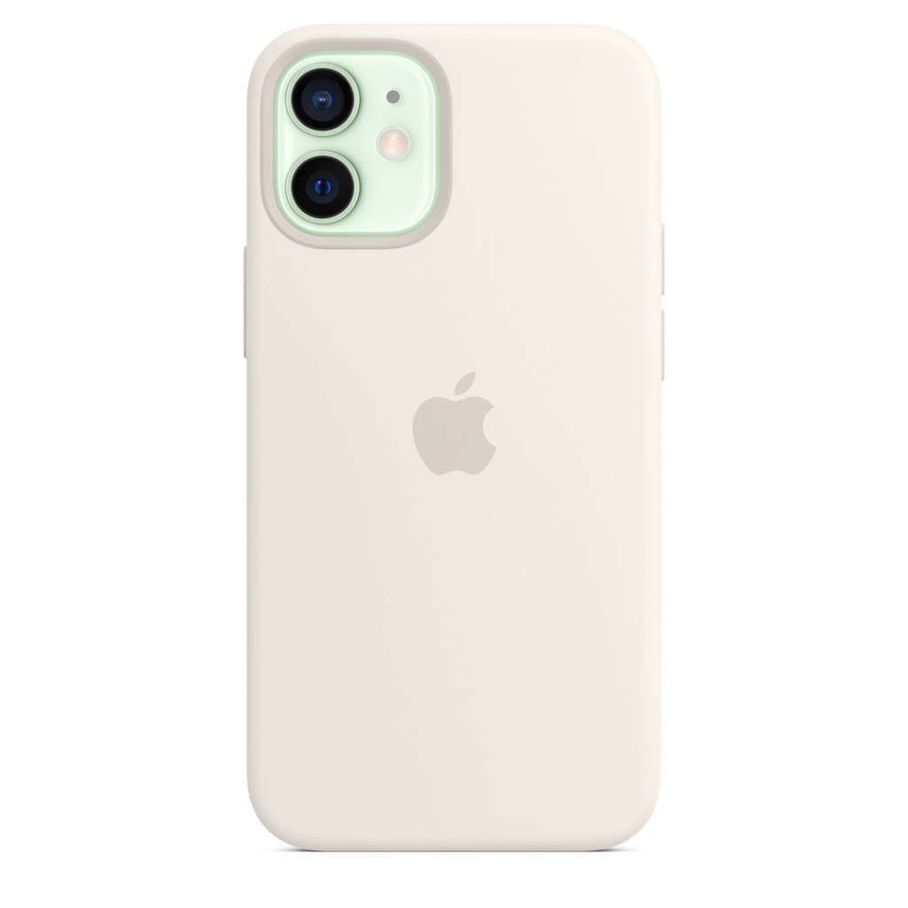 APPLE IPHONE 12 MINI SILICONE CASES WHITE