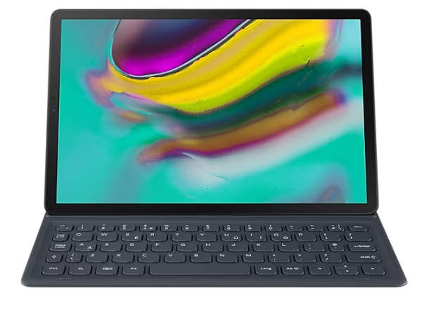 Samsung Galaxy Tab S5e Book Cover with Keyboard  (Open Box)