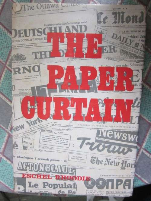 The Paper Curtain -Eschel Rhoodie