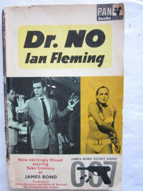 Dr No - Ian Fleming - paperback 1964 -minor damage at spine