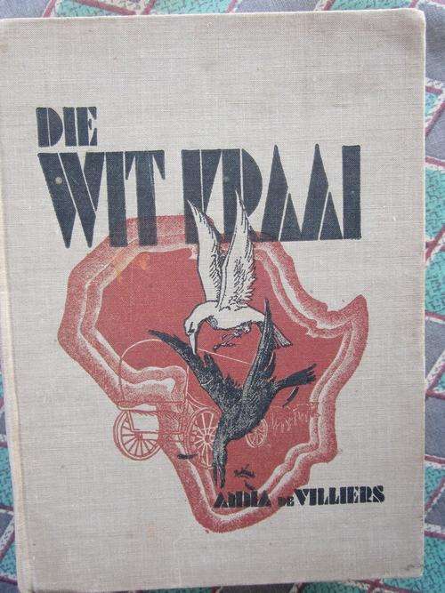 Die Wit Kraai -Anna de Villiers- verhaal van Hans Dons de Lange-potloodaantekeninge in boek