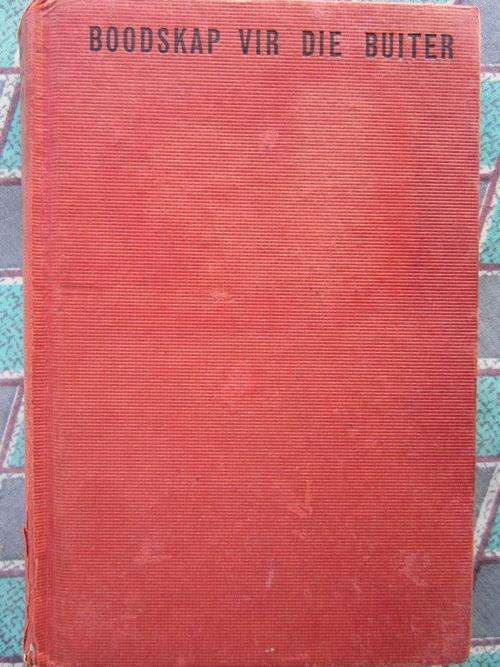Boodskap vir die Buiter - Gerrie Radlof - 1959