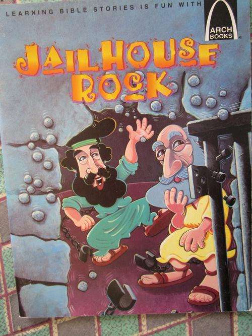 Jailhouse Rock -Bible stories with Arch Books -staple bound