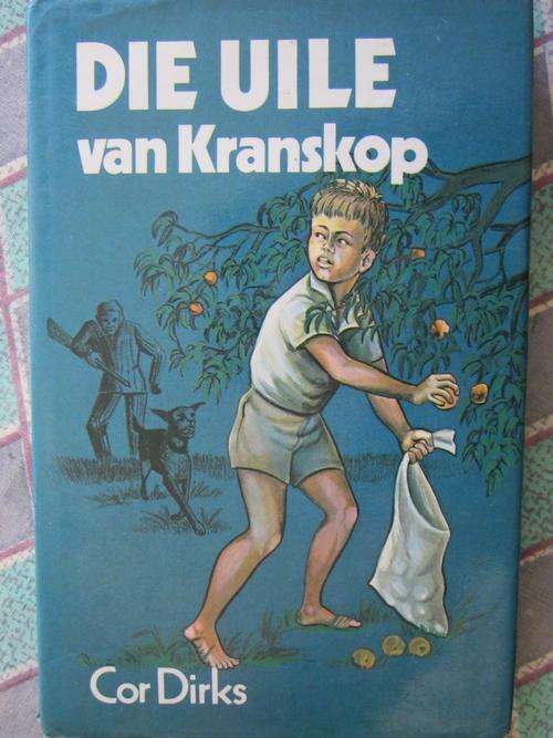 Die Uile van Kranskop -Cor Dirks -paar potloodmerkies in boek