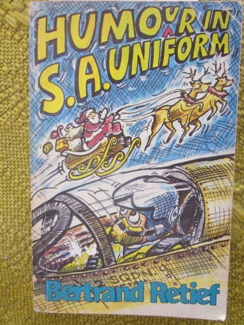 Humour(humor) on S.A. Uniform -Bertrand Retief- boek is in Engels en Afrikaans