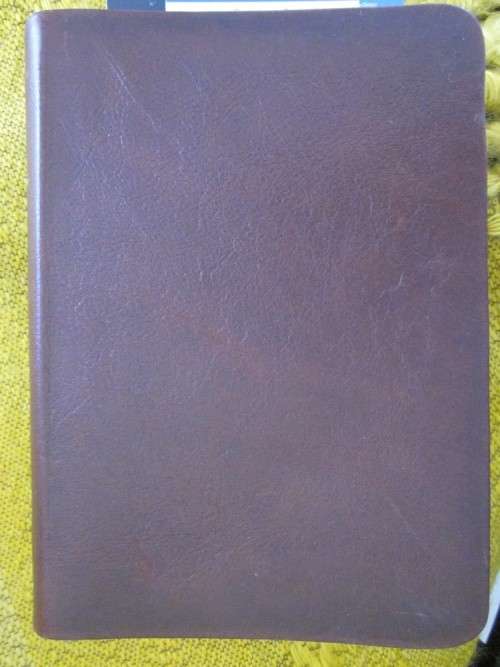 1933 Bybel - nuwe leer omslag