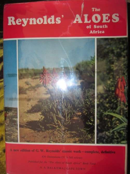 Reynold's- The Aloes of South Africa- dustjacket has a bit of wear and tear