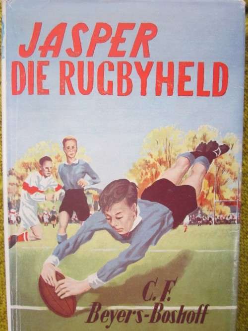 Jasper die Rugbyheld- CF Beyers-Boshoff-voorste skutbladsy is verwyder,
