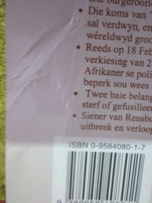 Siener van Rensburg- Boodskapper van God- Adriaan Snyman