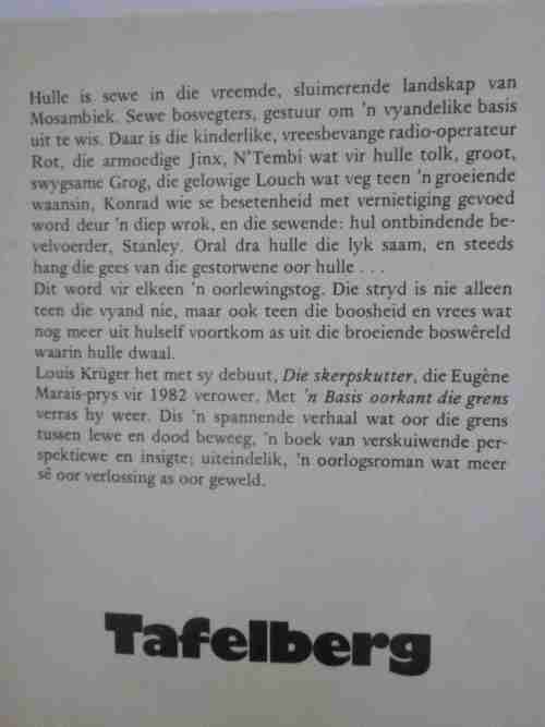 n Basis Oorkant die Grens- Louis Kruger