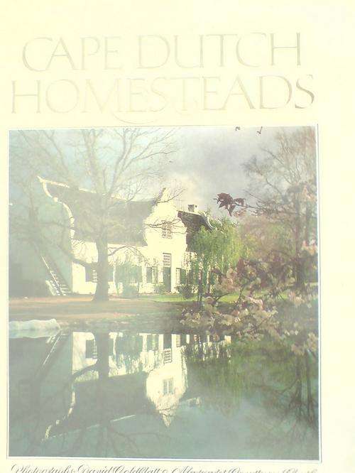 Cape Dutch Homesteads - David Goldblatt