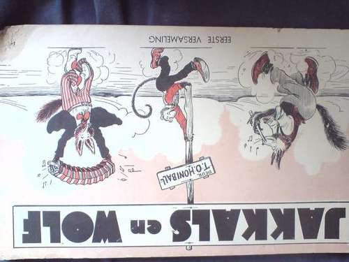 Jakkals en Wolf - TO Honiball Eerste versameling 1945