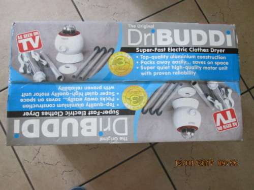 DRI BUDDY CLOTHES DRYER UNOPENED AS NEW