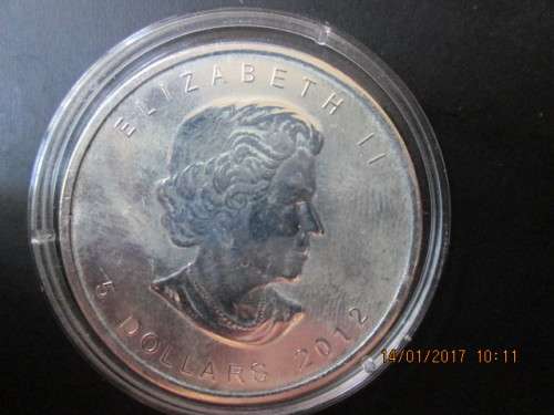 2012 CANADIAN 8 DOLLAR COUGAR 1.5 0Z SILVER UNC IN CAPSULE