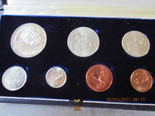 1965 SHORT PROOF SET AS ISSUED STUNNER AS PER IMAGES ...COLLECTIBLE...