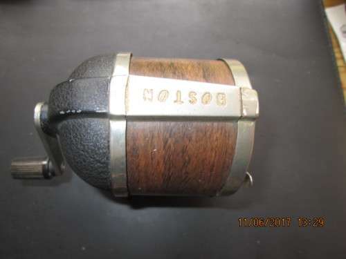 OLD BOSTON PENCIL SHARPENER ..SEE PICS