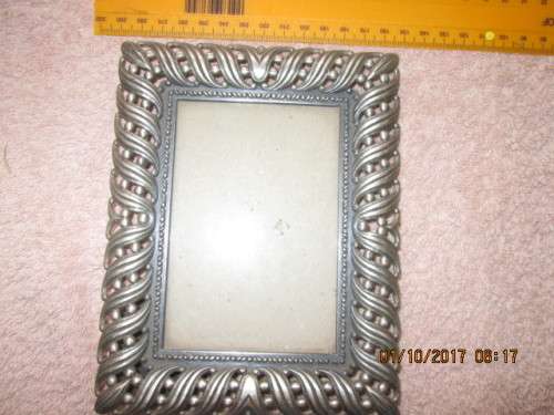 DETAILED METAL PICTURE FRAME.....SEE PICS