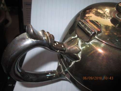 BEAUTIFULLY MADE WALKER & HALL TEA POT NUMBERED ETC!!!... PLEASE LOOK!!