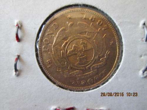 1897 HALF POND DETAILS HIGHLY COLLECTIBLE SEE IMAGES