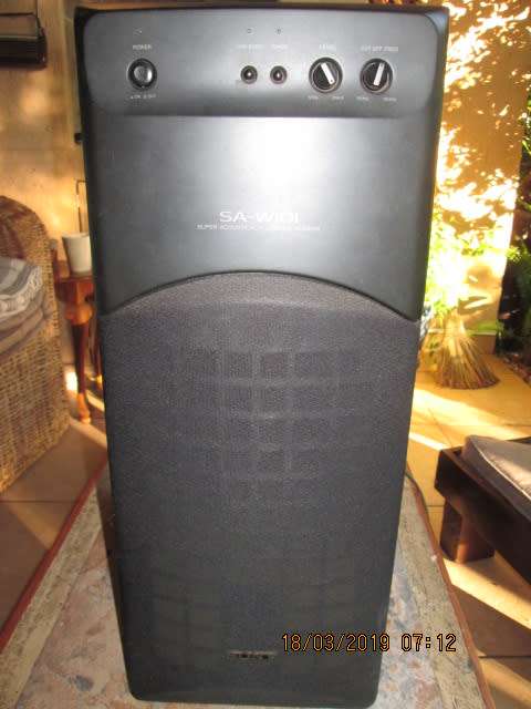 AMAZING SOUND...SONY SA-W101 POWERED SUB-WOOFER...PLEASE SEE