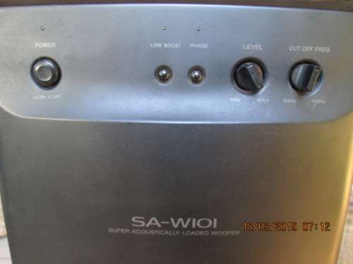 AMAZING SOUND...SONY SA-W101 POWERED SUB-WOOFER...PLEASE SEE