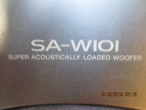 AMAZING SOUND...SONY SA-W101 POWERED SUB-WOOFER...PLEASE SEE