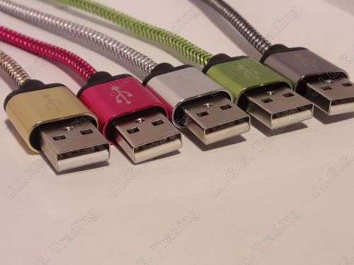 Braided micro-USB Fast Charging Cable (2m, 2.1A)(Local Stock)