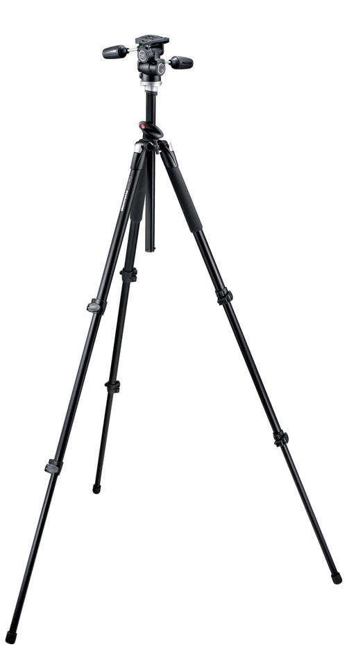 Manfrotto Tripod Stand + 3 Way Head