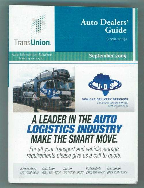 Auto Dealers Guide September 2009 Edition (New Cars 2000-2009 Models)