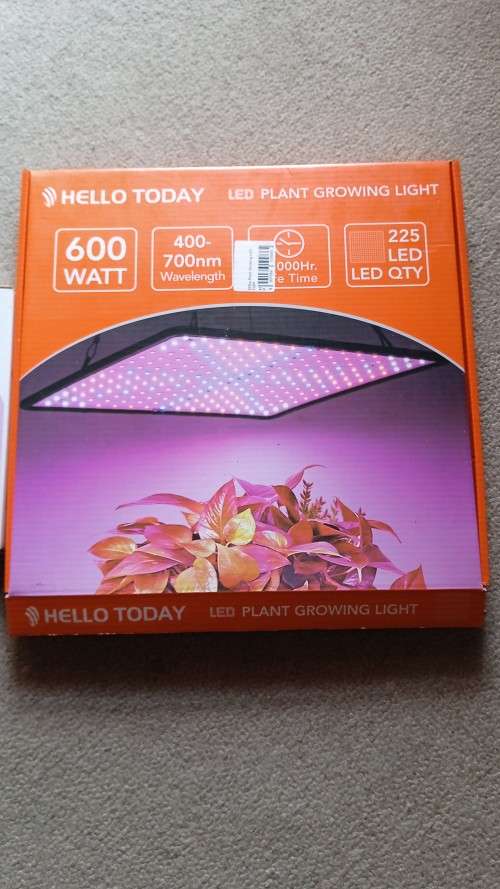 600W&25W Grow Lights