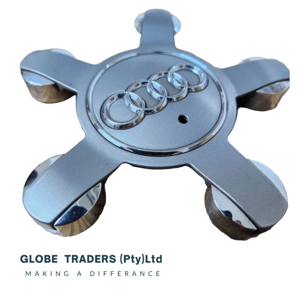 Audi Centre Cap 60mm Centre  Audi A3 `5 Star` (Silver)