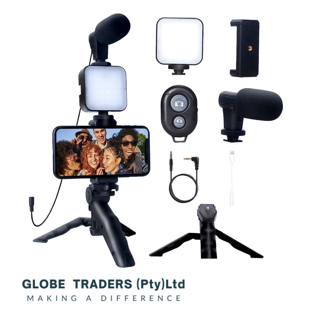 Video Making kit / Vlogging Selfie kit / Video Photo kit / Phone Vlogging Selfie light kit for