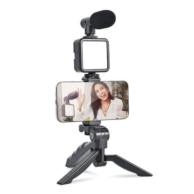 Video Making kit / Vlogging Selfie kit / Video Photo kit / Phone Vlogging Selfie light kit for
