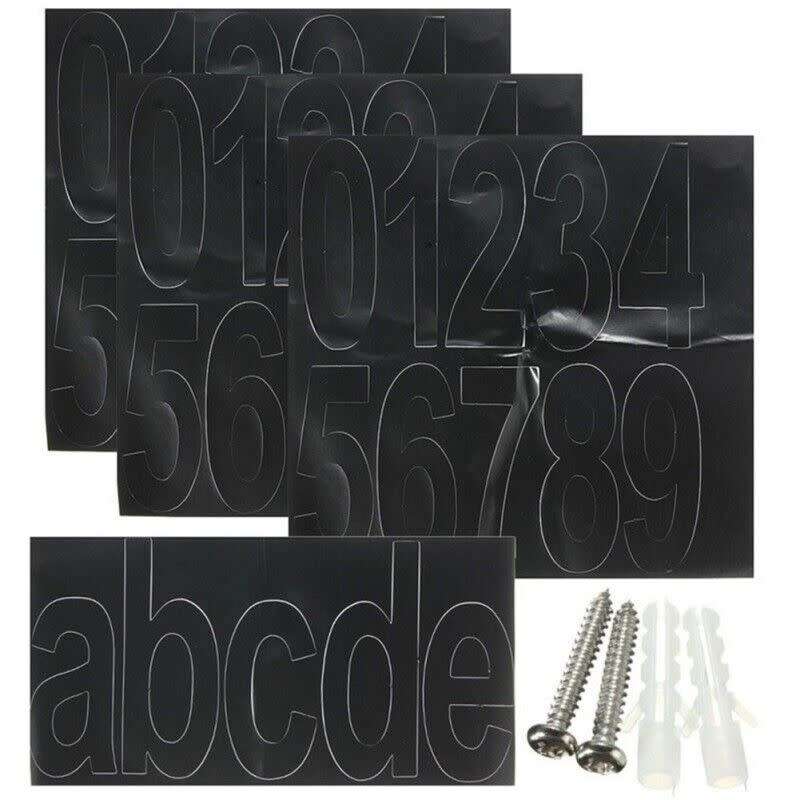 Solar Light House Number Display / Stainless Steel Solar Powered House Number Sign