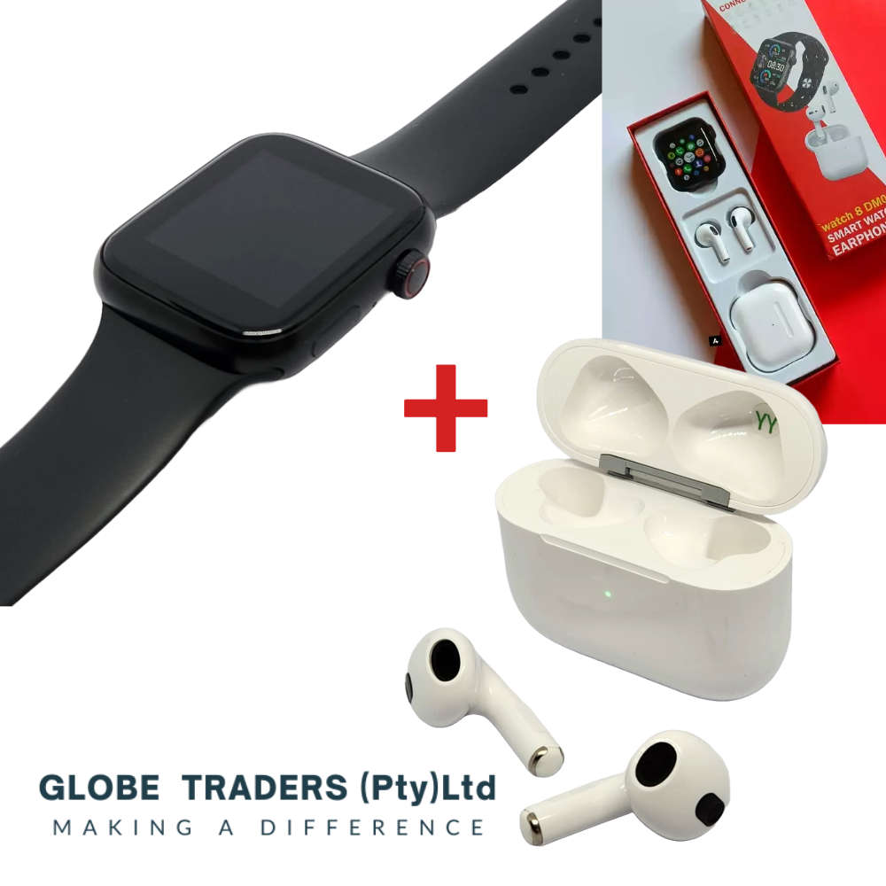Connection Pack 2-in-1, Heart Rate, Blood Pressure Monitor Smartwatch PLUS iPods